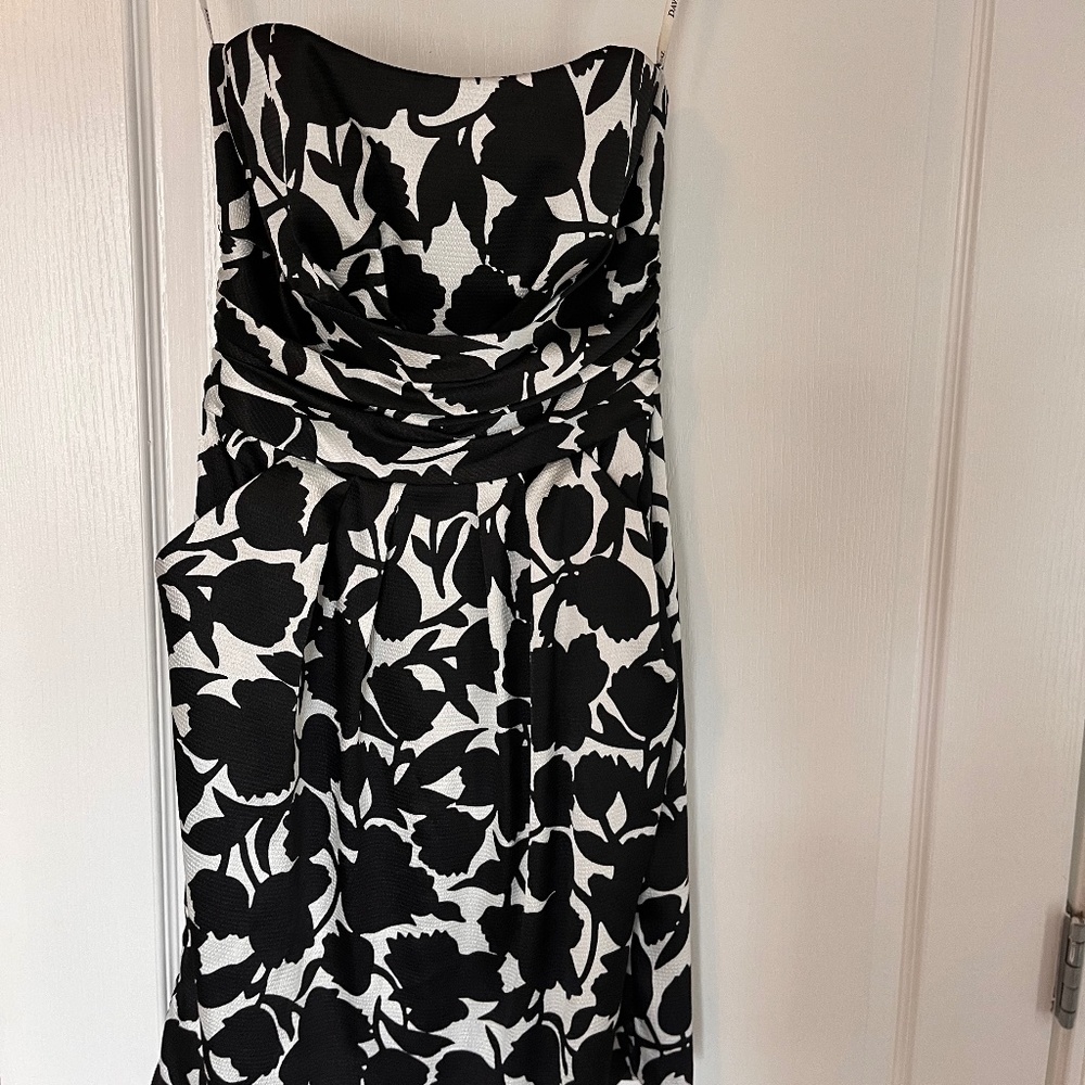 Black and white dress